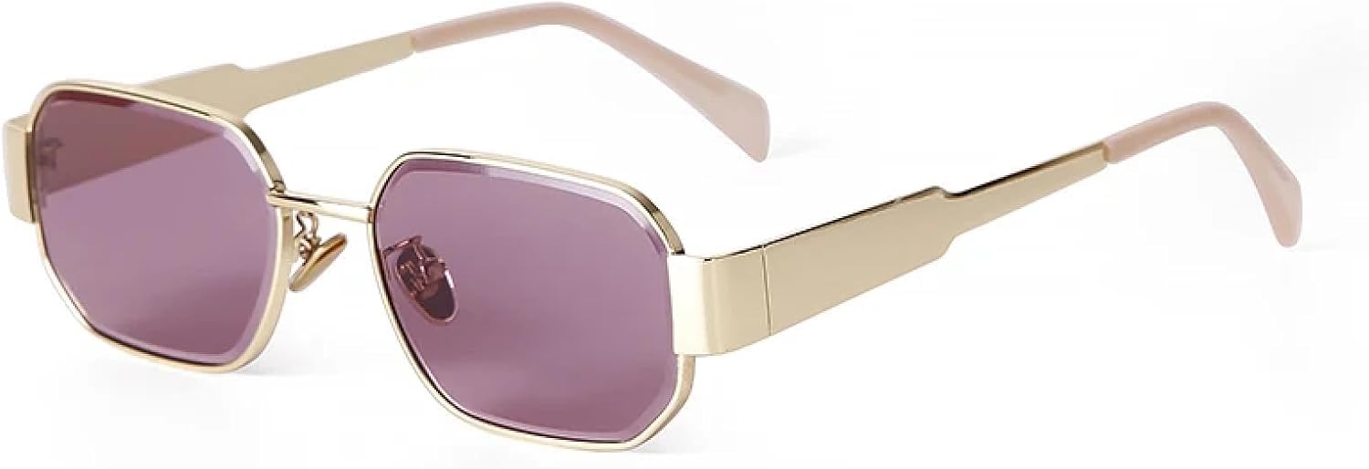 Солнцезащитные очки с защитой от УФ-излучения UV400 | Золотистый металлик, панк, зеленые линзы | Для женщин и мужчин, для занятий спортом на открытом воздухе и вождения DSVIGF, 01
Солнцезащитные очки с защитой от УФ-излучения UV400 | Золотистый металлик, панк, зеленые линзы | Для женщин и мужчин, для занятий спортом на открытом воздухе и вождения DSVIGF, 01