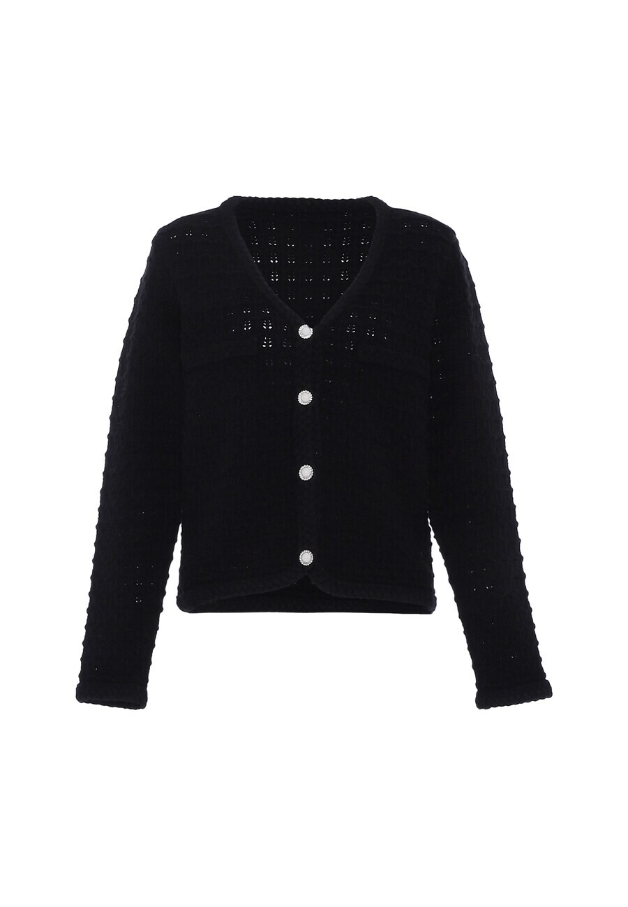 Кардиган faina Knit Cardigan, черный
Кардиган faina Knit Cardigan, черный