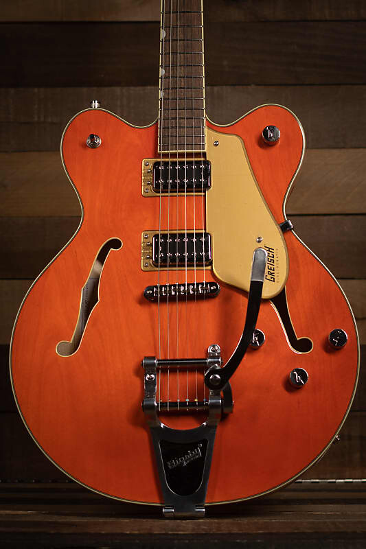Электрогитара Gretsch G5622T Electromatic Center Block Double-Cut with Bigsby, Laurel FB, Orange Stain
Электрогитара Gretsch G5622T Electromatic Center Block Double-Cut with Bigsby, Laurel FB, Orange Stain