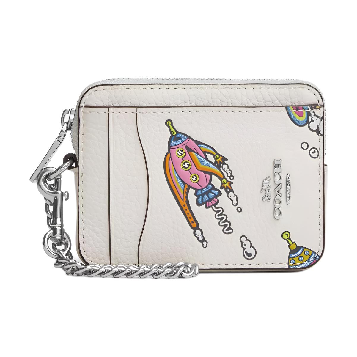 COACH Миниатюрный женский кардхолдер из личиевой зернистой кожи Мел
COACH Миниатюрный женский кардхолдер из личиевой зернистой кожи Мел