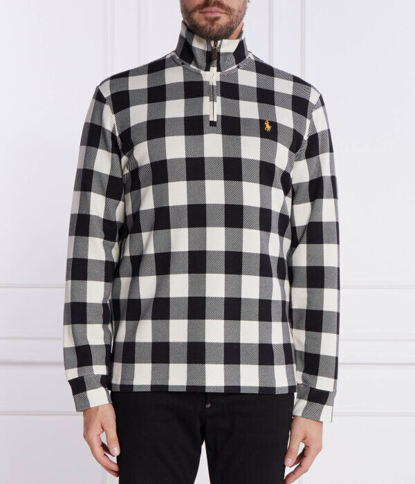 Толстовка мужская Polo Ralph Lauren в клетку с воротником на молнии, черно-белый
Толстовка мужская Polo Ralph Lauren в клетку с воротником на молнии, черно-белый