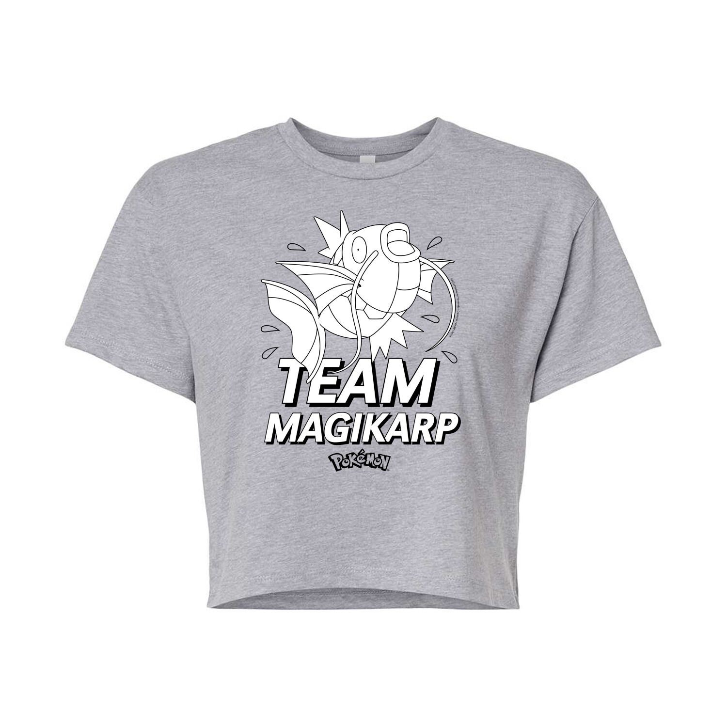 Укороченная футболка с рисунком покемонов для юниоров Team Magikarp Licensed Character
Укороченная футболка с рисунком покемонов для юниоров Team Magikarp Licensed Character