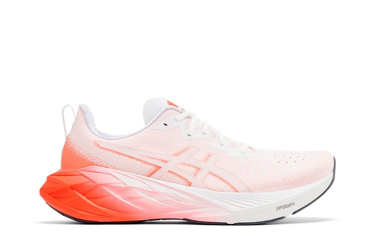 Кроссовки Hakaone Ekiden x Novablast 4 'White Sunrise Red', белый
Кроссовки Hakaone Ekiden x Novablast 4 'White Sunrise Red', белый