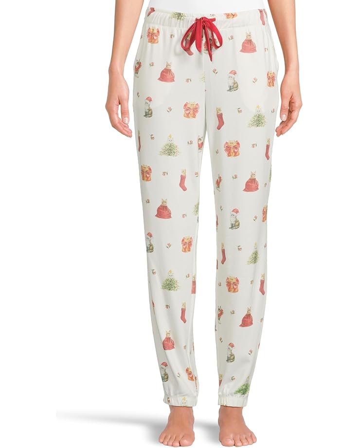 Женские пижамные штаны P.J. Salvage Feline Festive Banded, Ivory Cats
Женские пижамные штаны P.J. Salvage Feline Festive Banded, Ivory Cats