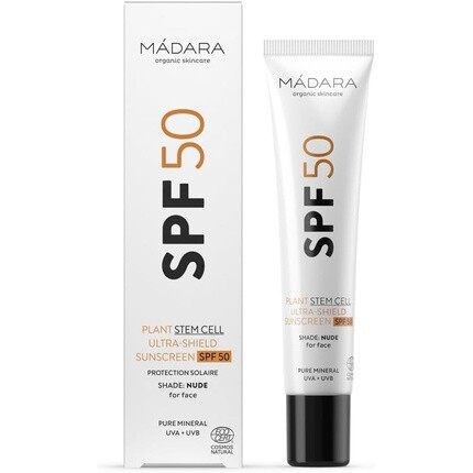Органический солнцезащитный крем для лица Madara Spf30 и 50 со стволовыми клетками растений Spf 50, Mádara
Органический солнцезащитный крем для лица Madara Spf30 и 50 со стволовыми клетками растений Spf 50, Mádara