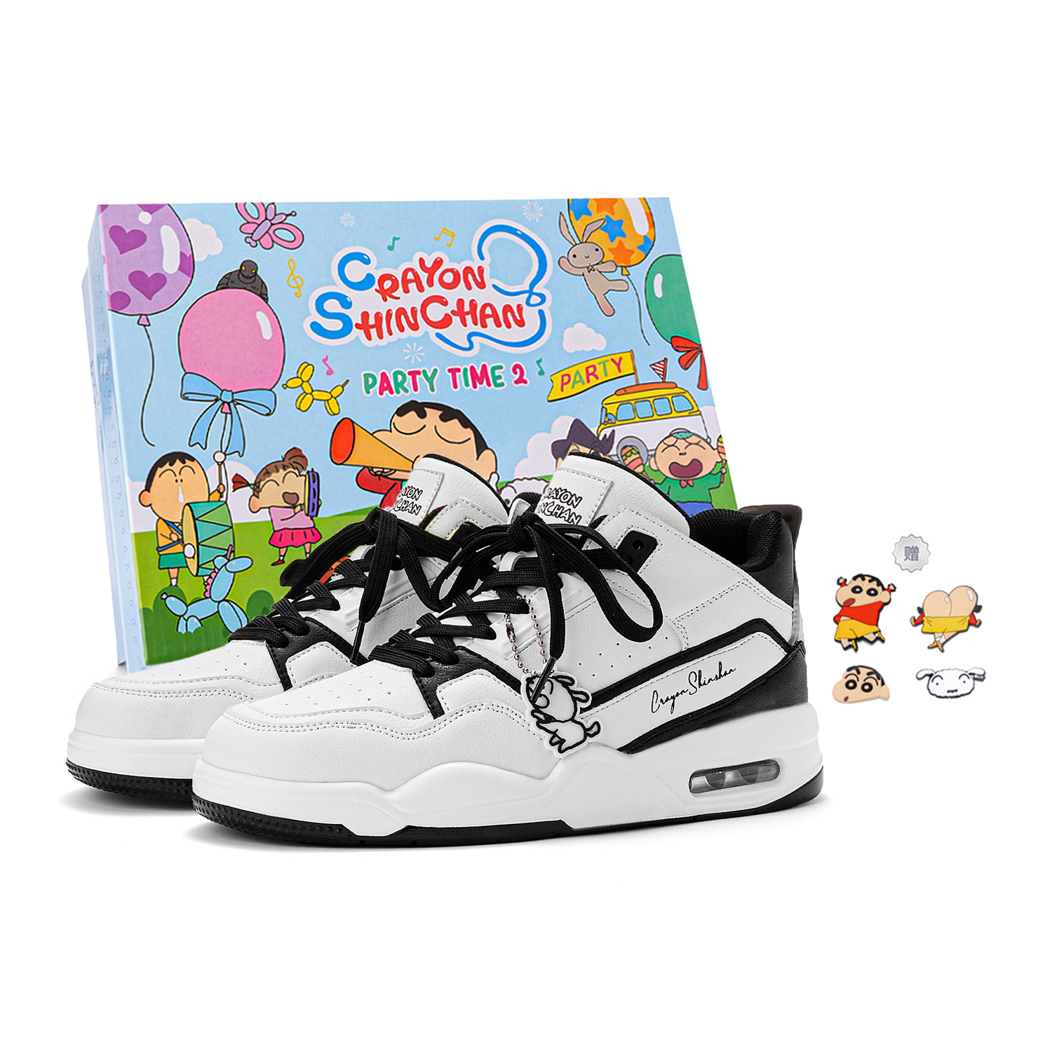 Crayon Shinchan Термоамортизирующие поддерживающие скейтборд кеды на платформе унисекс классические черно-белые + случайные пряжки для обуви 2 шт
Crayon Shinchan Термоамортизирующие поддерживающие скейтборд кеды на платформе унисекс классические черно-белые + случайные пряжки для обуви 2 шт