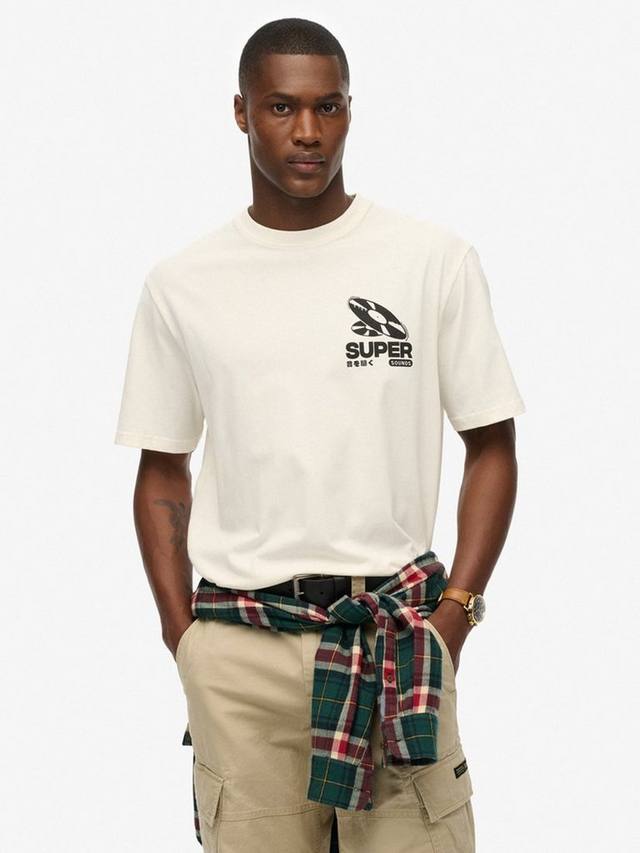 Футболка оверсайз из хлопка с принтом Superdry
Футболка оверсайз из хлопка с принтом Superdry