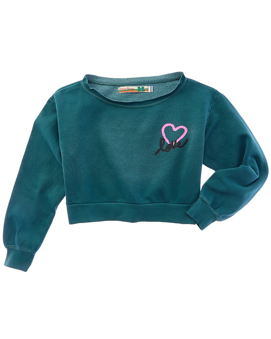 Винтажная гаванская толстовка с открытыми плечами Vintage Havana, синий
Винтажная гаванская толстовка с открытыми плечами Vintage Havana, синий