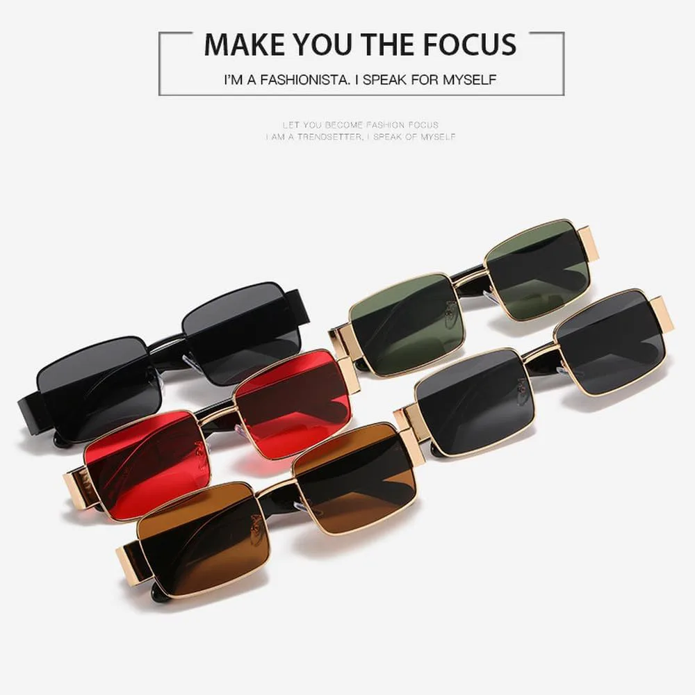 Винтажные мужские солнцезащитные очки в стиле ретро с металлической оправой, панк-стиль, солнцезащитные очки для мужчин с защитой от УФ-излучения UV400 TYUVIVO, C4
Винтажные мужские солнцезащитные очки в стиле ретро с металлической оправой, панк-стиль, солнцезащитные очки для мужчин с защитой от УФ-излучения UV400 TYUVIVO, C4