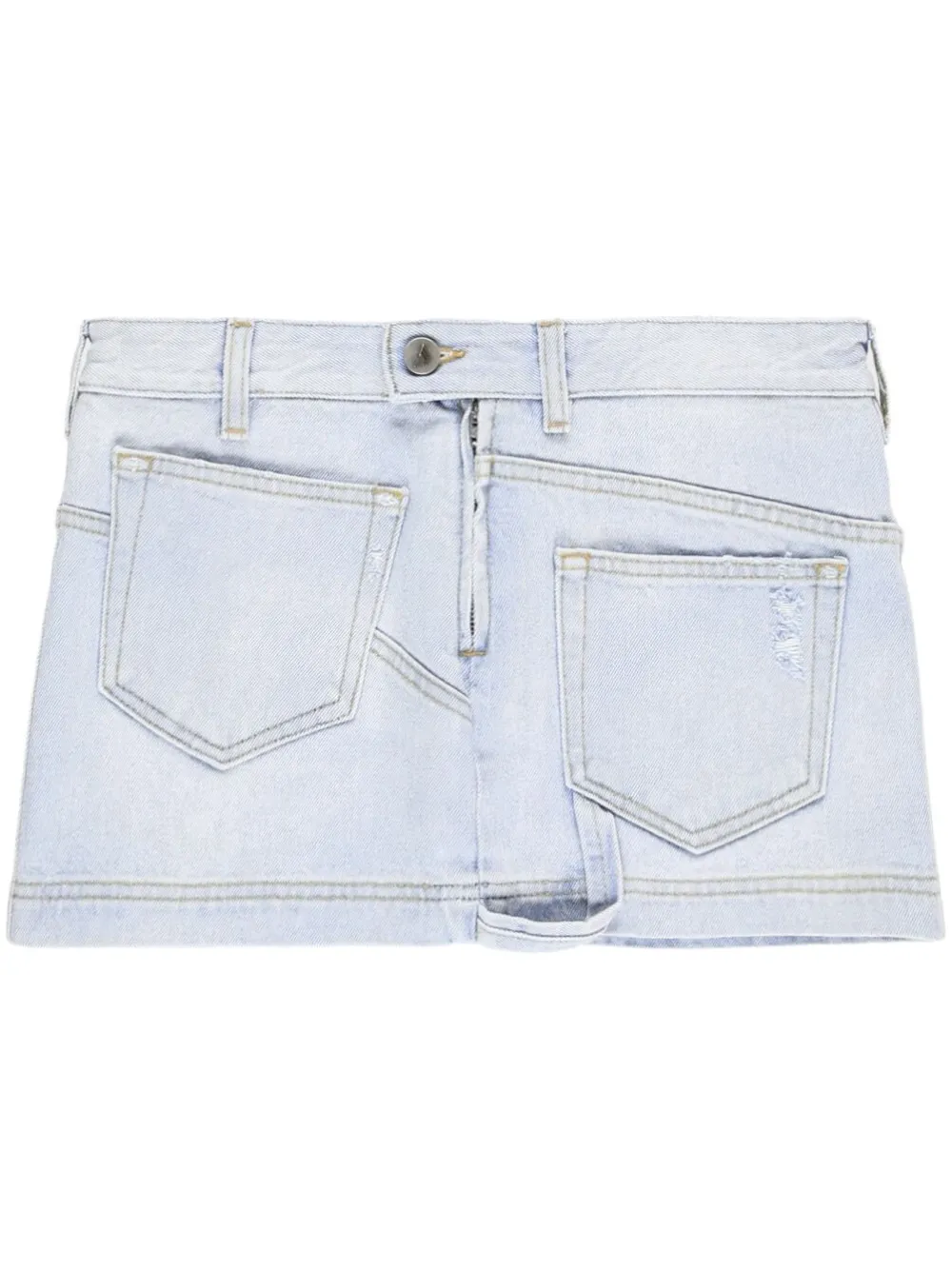 Джинсовая мини-юбка Abra The Attico, синий
Джинсовая мини-юбка Abra The Attico, синий