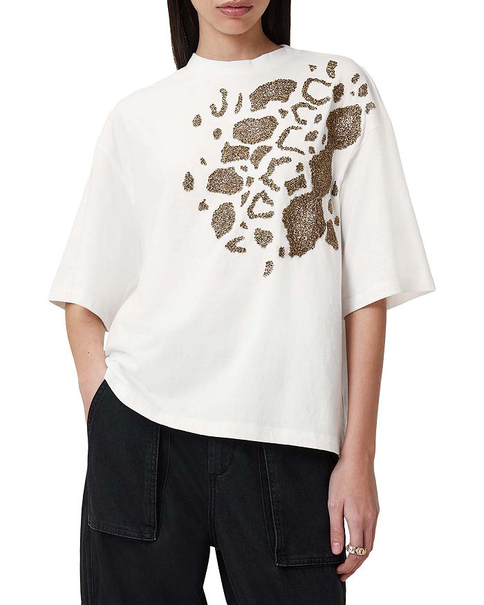 Футболка Flow Embellsihed Amelie с декором ALLSAINTS, белый
Футболка Flow Embellsihed Amelie с декором ALLSAINTS, белый