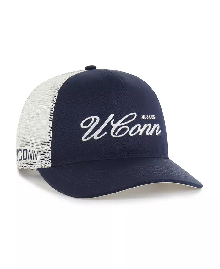 Мужская и женская темно-синяя кепка UConn Huskies Contemporary Basics Foundation Trucker Hitch Adjustable '47 Brand
Мужская и женская темно-синяя кепка UConn Huskies Contemporary Basics Foundation Trucker Hitch Adjustable '47 Brand