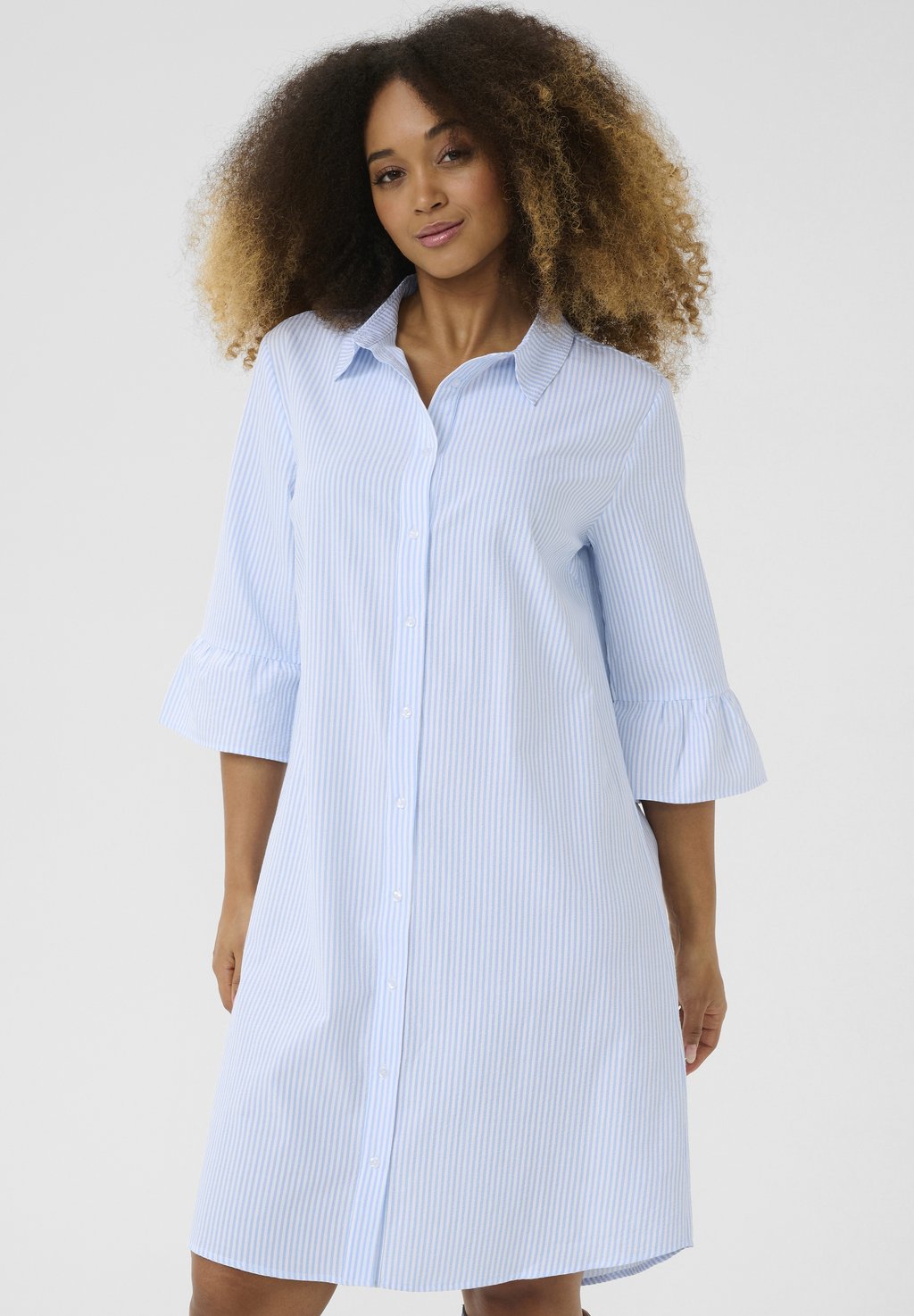 Платье-рубашка CRAMALA Cream, светло-голубой
Платье-рубашка CRAMALA Cream, светло-голубой