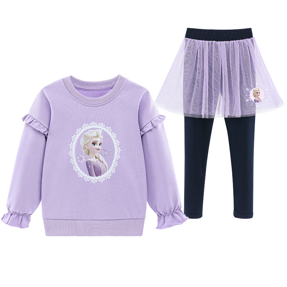 Детская повседневная спортивная одежда Disney, фиолетовый
Детская повседневная спортивная одежда Disney, фиолетовый