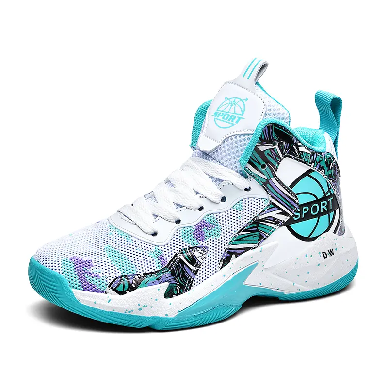 Баскетбольные кроссовки средней высоты с амортизацией ударов и износостойкостью для детей D&W, белый/зеленый
Баскетбольные кроссовки средней высоты с амортизацией ударов и износостойкостью для детей D&W, белый/зеленый