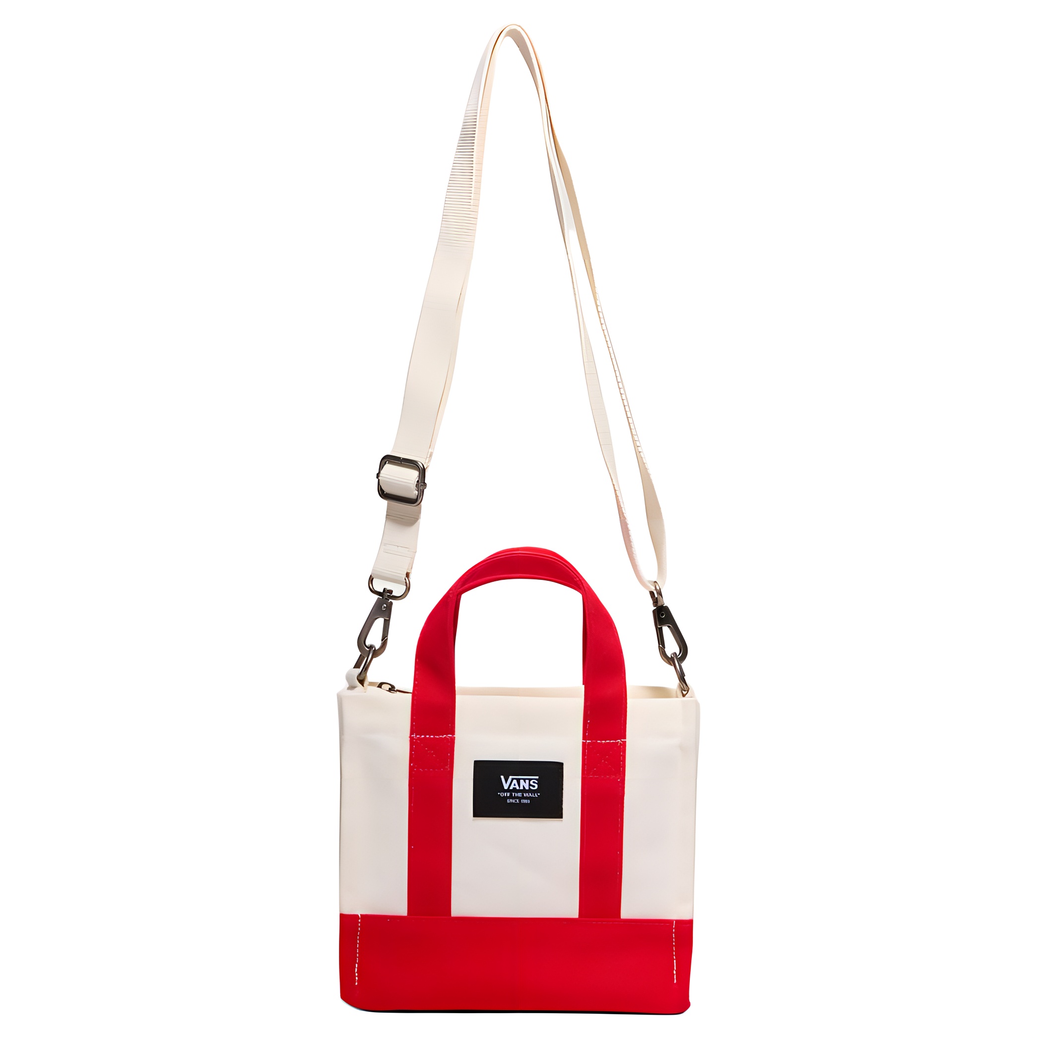 Vans Хлопковая сумка-шоппер, White & Red
Vans Хлопковая сумка-шоппер, White & Red