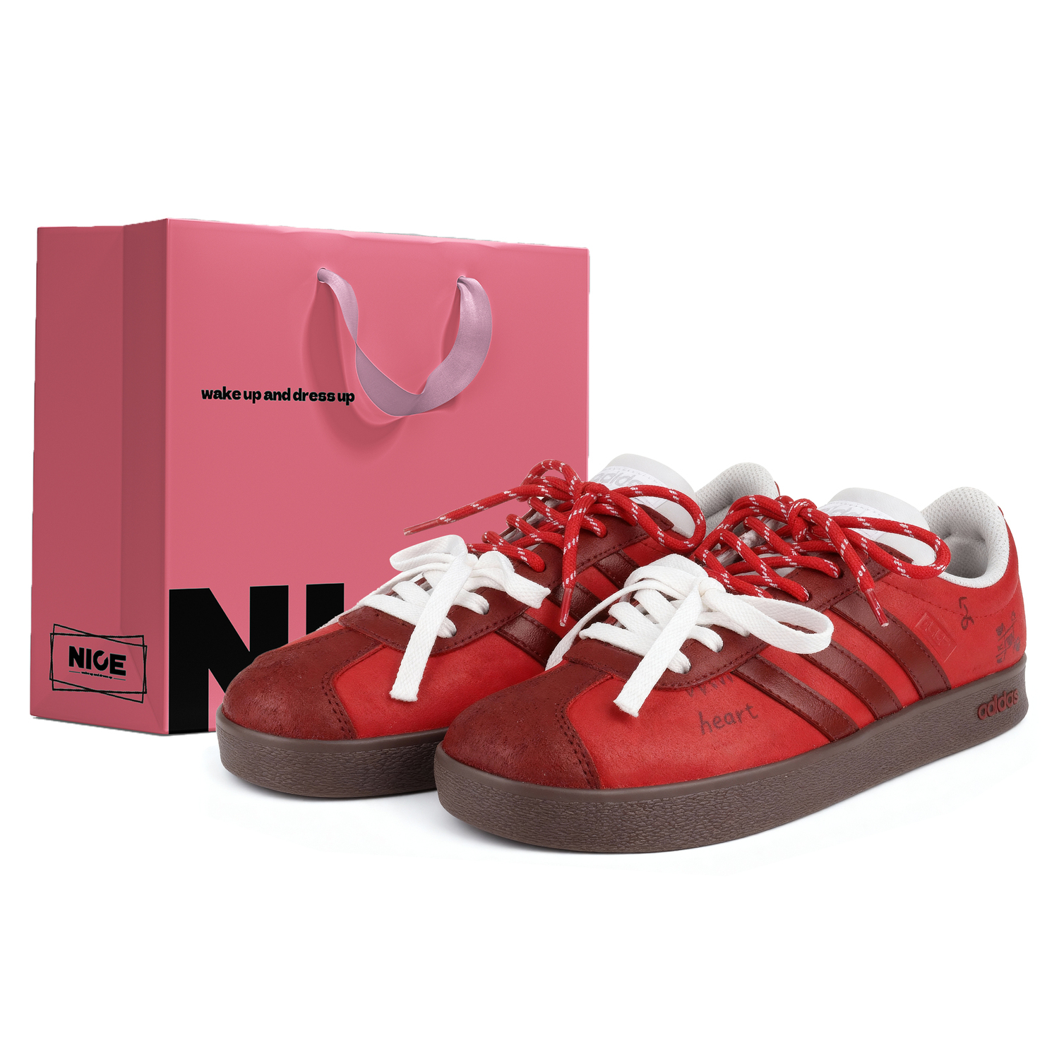 VL COURT 2.0 устойчивые к истиранию, легкие и дышащие низкие кроссовки для скейтбординга Unisex Adidas, красный
VL COURT 2.0 устойчивые к истиранию, легкие и дышащие низкие кроссовки для скейтбординга Unisex Adidas, красный