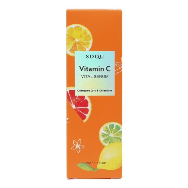 Витамин С Vital сыворотка для лица SOQU, 50 мл
Витамин С Vital сыворотка для лица SOQU, 50 мл