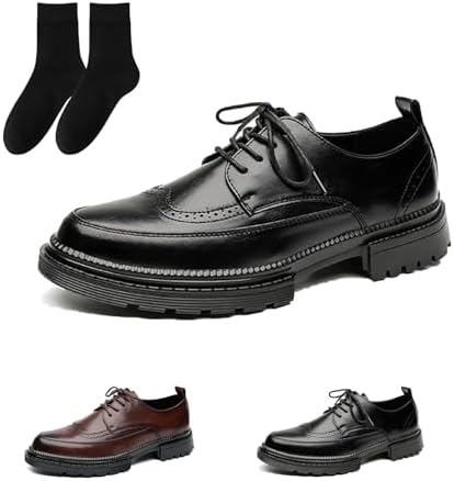 Мужские туфли на платформе с крыльями-броугами, массивные лоферы с крыльями, оксфорды на шнуровке для деловой одежды и работы в офисе Generic, черный
Мужские туфли на платформе с крыльями-броугами, массивные лоферы с крыльями, оксфорды на шнуровке для деловой одежды и работы в офисе Generic, черный