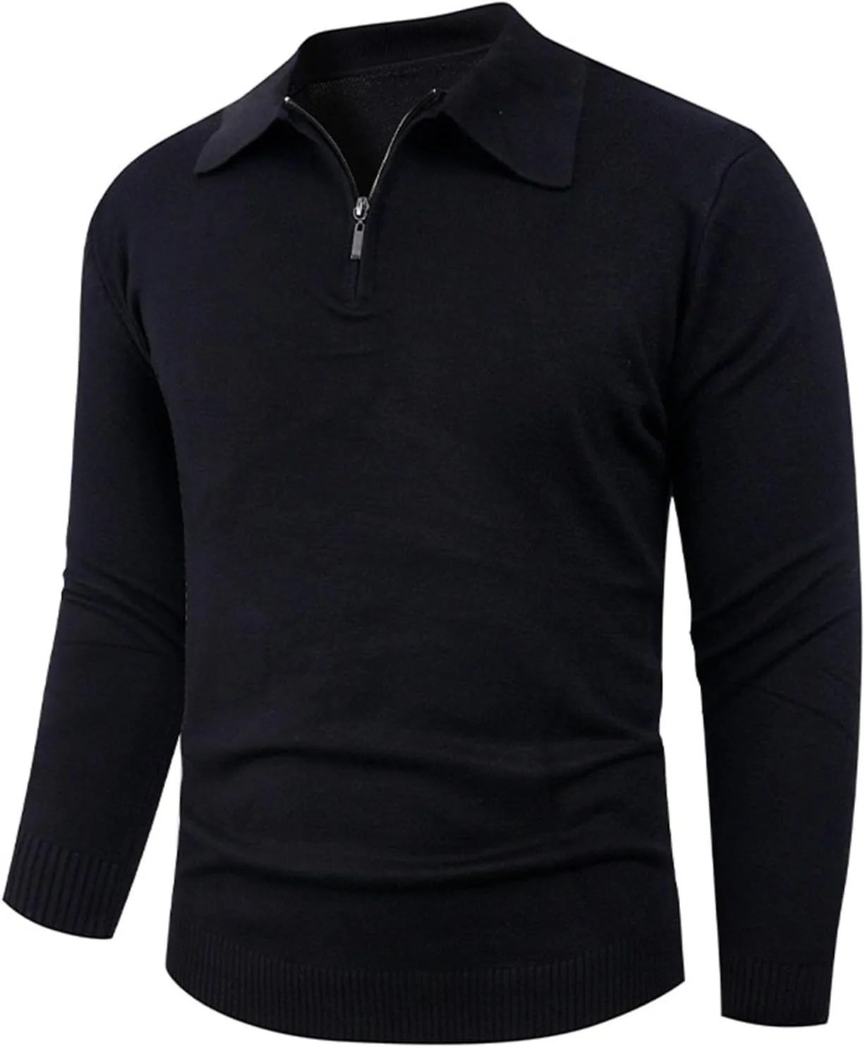 Мужской свитер с лацканом и V-образным вырезом, стрейч, на молнии Cambkatl
Мужской свитер с лацканом и V-образным вырезом, стрейч, на молнии Cambkatl