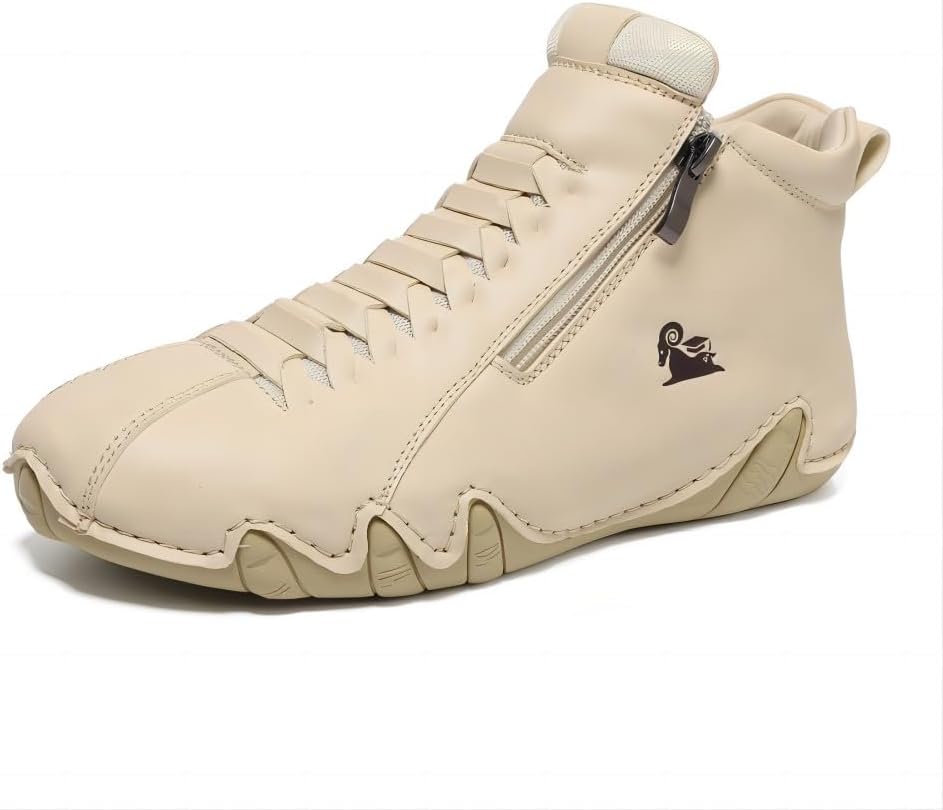 Мужские повседневные лоферы Asifn, кожаные, ручная строчка, легкие, противоскользящие, дышащие, для походов на открытом воздухе, мягкие плоские ботинки средней высоты, бежевый
Мужские повседневные лоферы Asifn, кожаные, ручная строчка, легкие, противоскользящие, дышащие, для походов на открытом воздухе, мягкие плоские ботинки средней высоты, бежевый