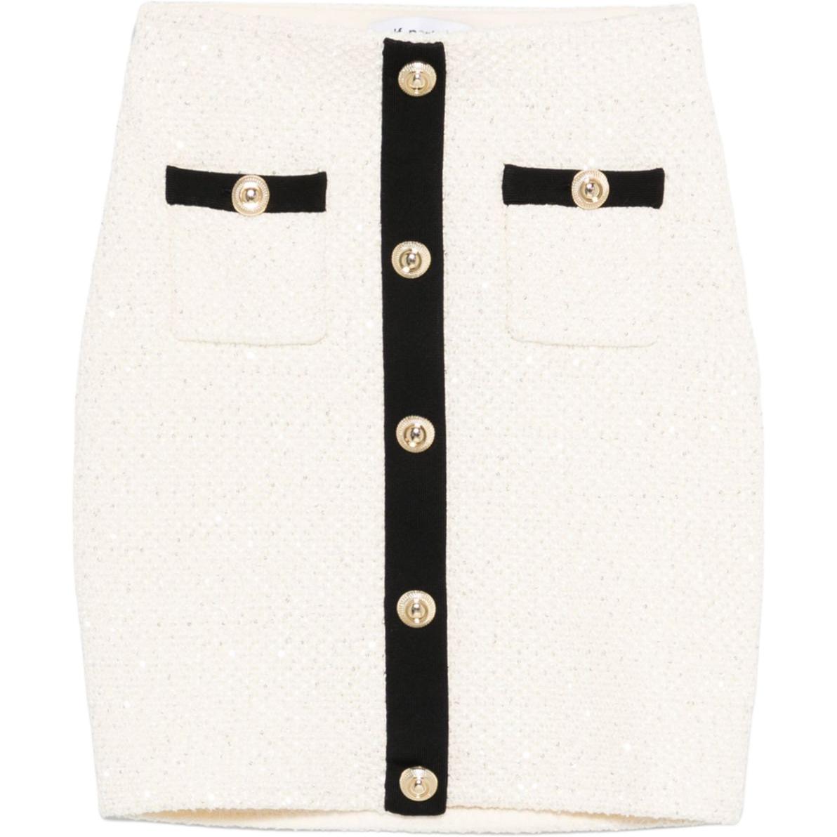 Селфи юбка мини с пайетками Self-portrait, белый
Селфи юбка мини с пайетками Self-portrait, белый