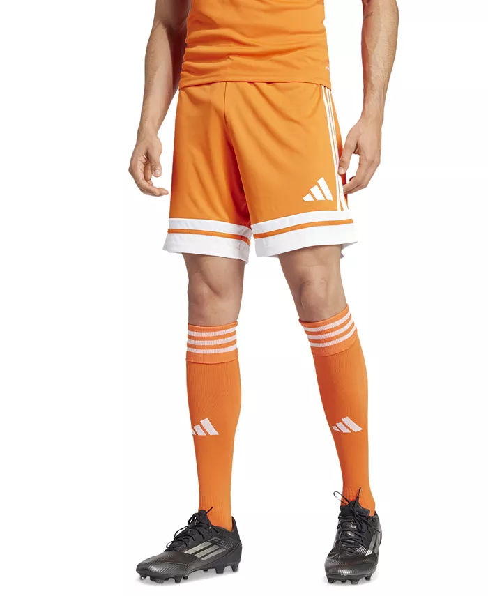 Мужские шорты Regular-Fit Squad 25 с логотипом adidas, оранжевый 
Мужские шорты Regular-Fit Squad 25 с логотипом adidas, оранжевый