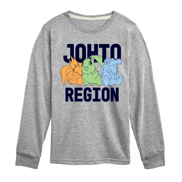 Футболка с длинными рукавами и рисунком «Покемон Джото» для мальчиков 8–20 лет Licensed Character, серый
Футболка с длинными рукавами и рисунком «Покемон Джото» для мальчиков 8–20 лет Licensed Character, серый