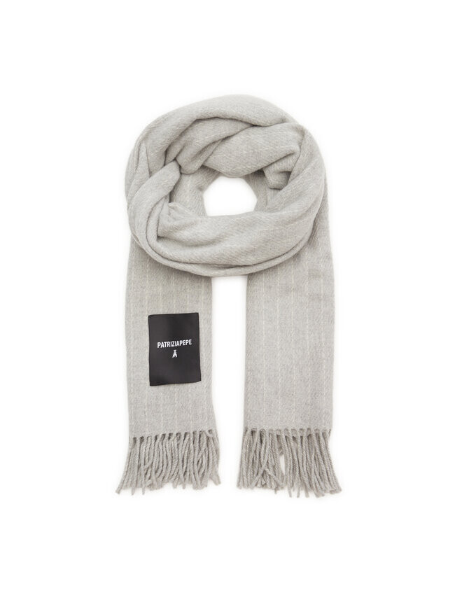 Шарф Patrizia Pepe, серый
Шарф Patrizia Pepe, серый