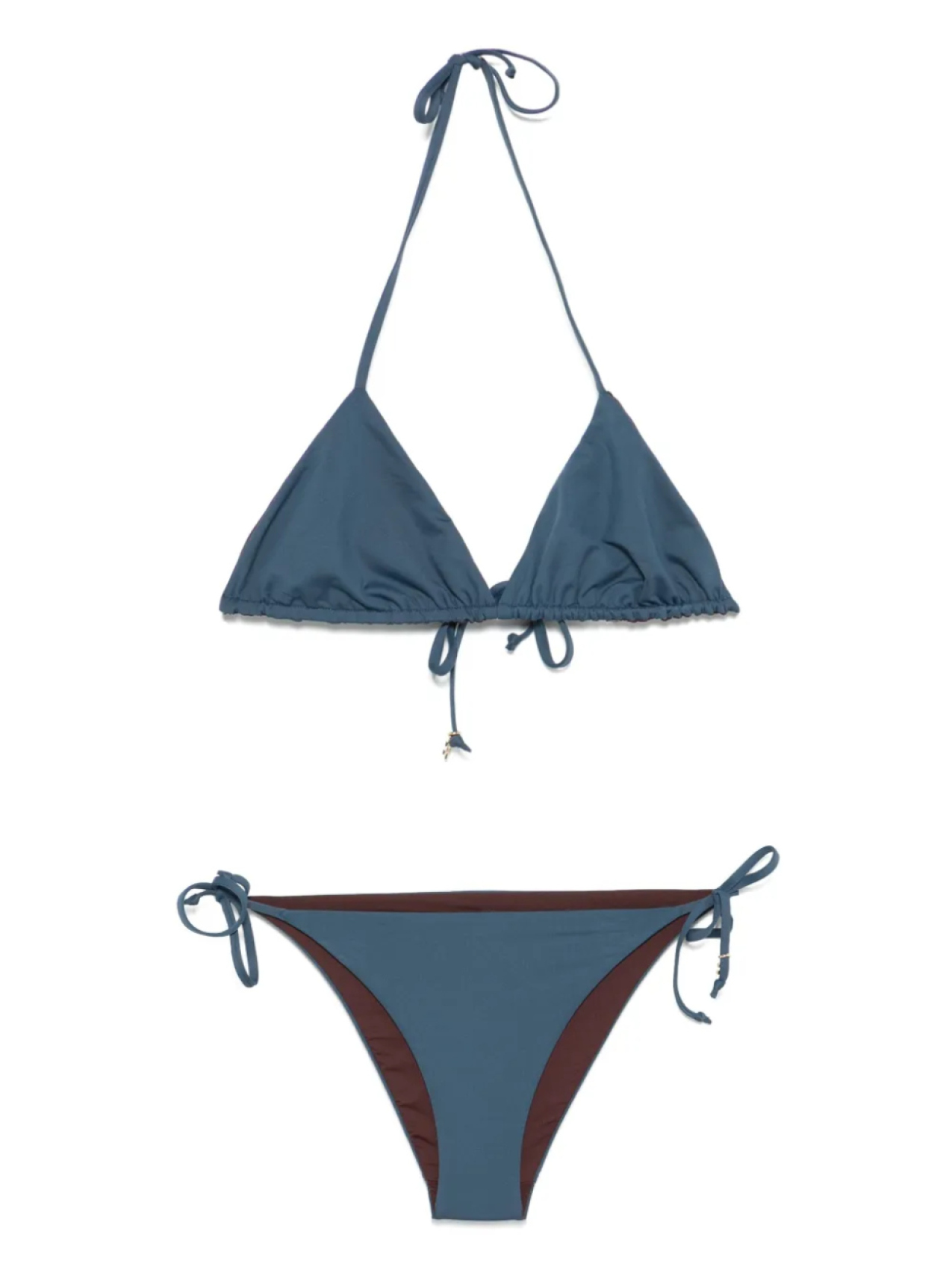 Бикини с треугольными чашками Fisico, синий
Бикини с треугольными чашками Fisico, синий