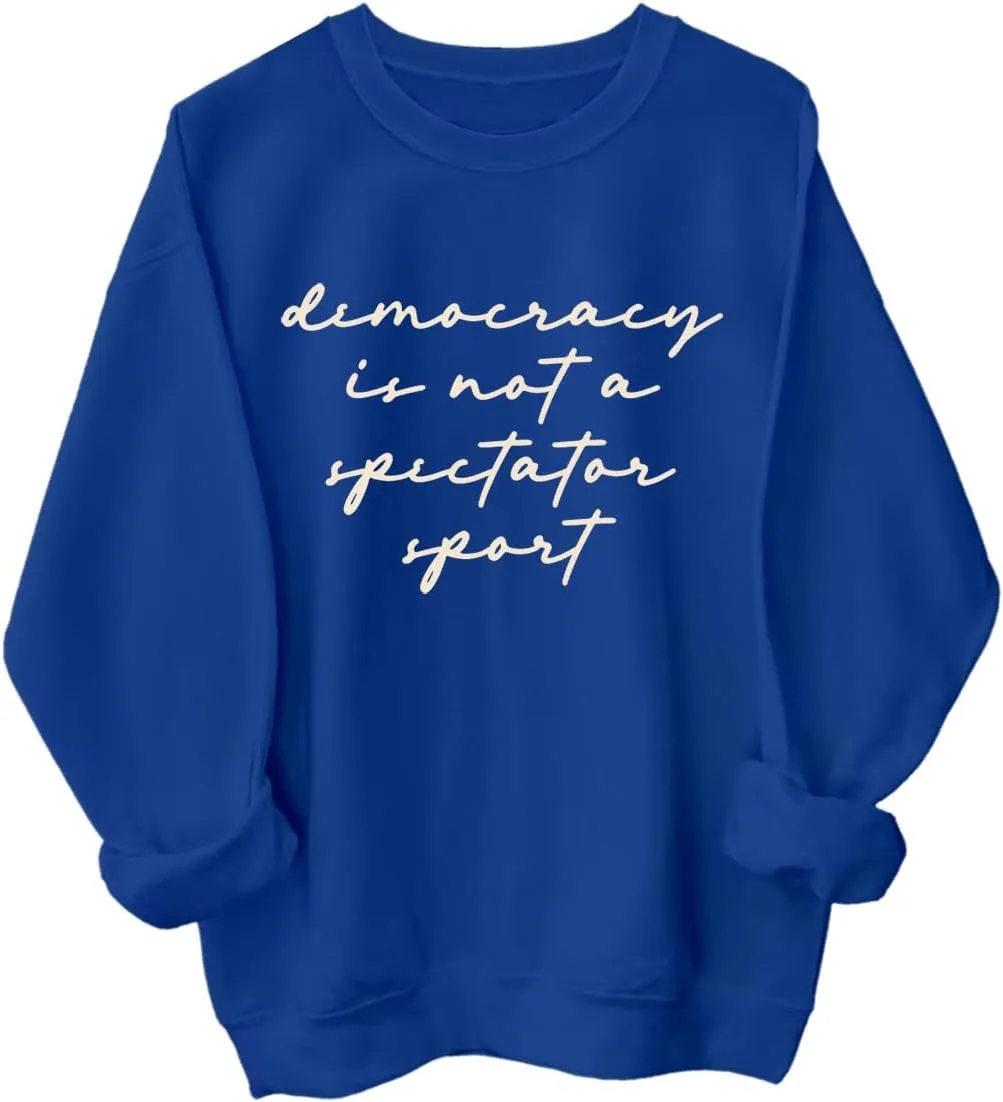 Толстовка с капюшоном Democracy Is Not A Spectator Sport Racsea
Толстовка с капюшоном Democracy Is Not A Spectator Sport Racsea