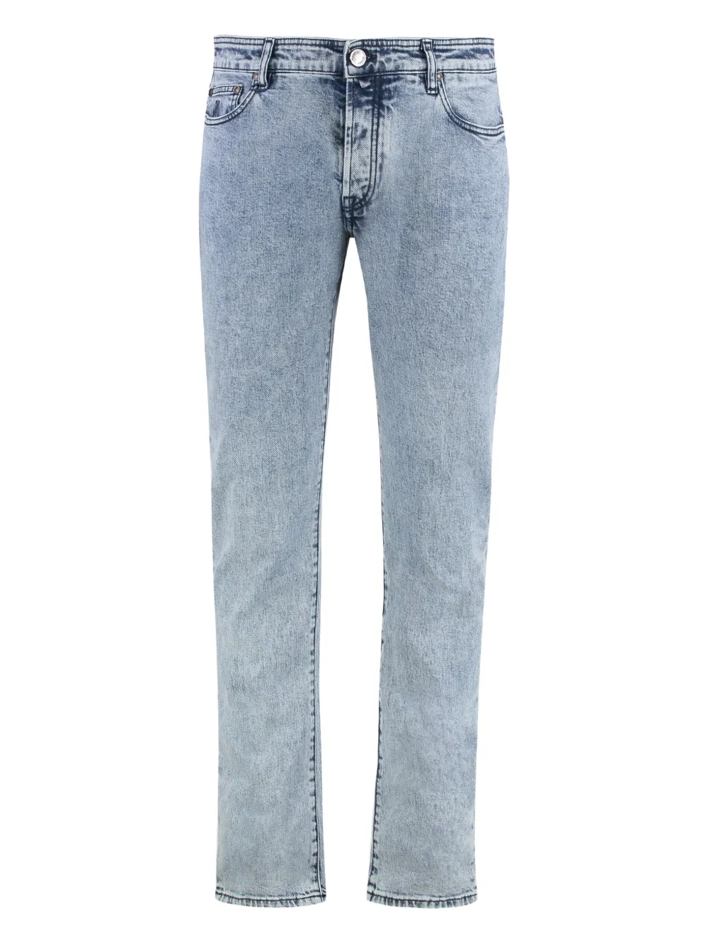 Джинсы с эффектом потертости Moorer, синий
Джинсы с эффектом потертости Moorer, синий