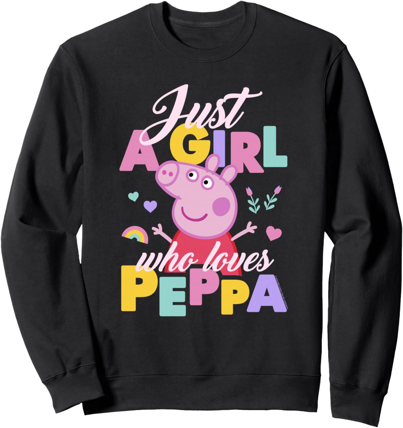 Толстовка с изображением Свинки Пеппы, просто девочки, которая любит Пеппу и весело играет, черная Peppa Pig
Толстовка с изображением Свинки Пеппы, просто девочки, которая любит Пеппу и весело играет, черная Peppa Pig