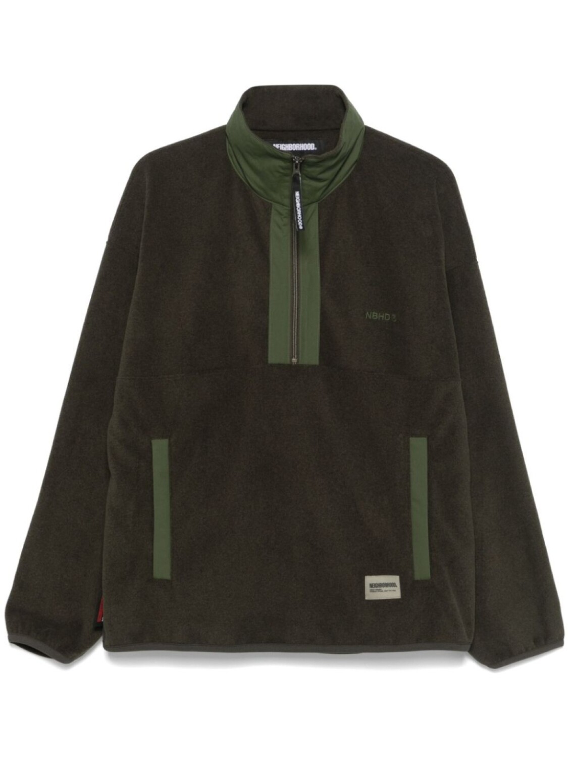 Флисовая толстовка с воротником на молнии Neighborhood, зеленый
Флисовая толстовка с воротником на молнии Neighborhood, зеленый