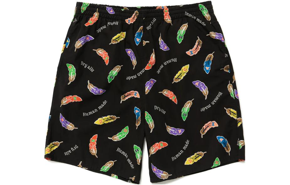 Шорты feather HUMAN MADE, черный
Шорты feather HUMAN MADE, черный