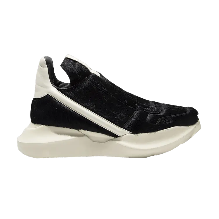 Кроссовки Rick Owens Geo Geth Runner 'Black Milk', черный 
Кроссовки Rick Owens Geo Geth Runner 'Black Milk', черный