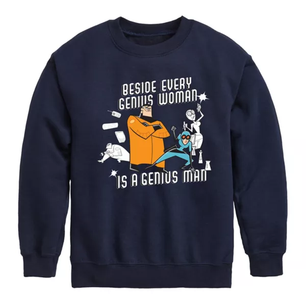 Мальчики 8-20 толстовка Danny Phantom с принтом "Гениальная женщина и мужчина" Nickelodeon, синий
Мальчики 8-20 толстовка Danny Phantom с принтом "Гениальная женщина и мужчина" Nickelodeon, синий