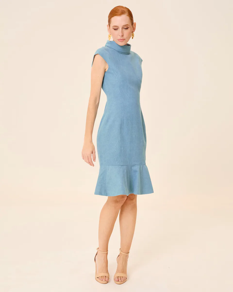 Короткое платье Isa с высоким воротником и оборкой по низу Dolores Promesas, темно-синий
Короткое платье Isa с высоким воротником и оборкой по низу Dolores Promesas, темно-синий