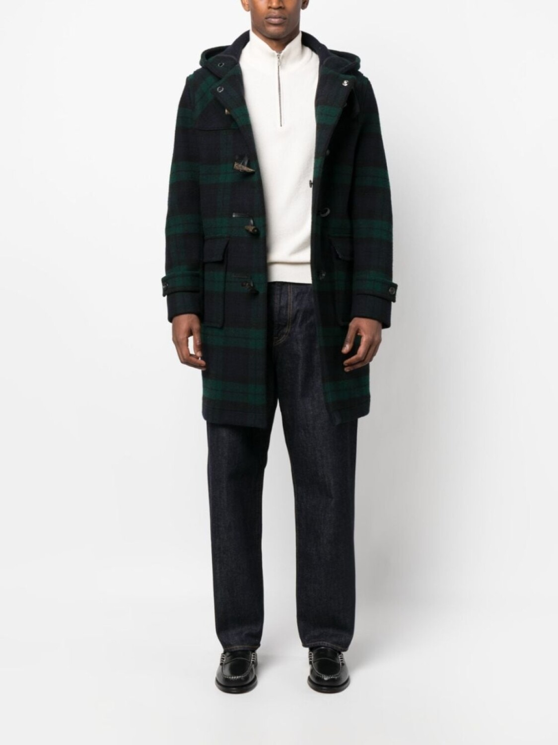 Mackintosh шерстяной дафлкот Weir, черный
Mackintosh шерстяной дафлкот Weir, черный