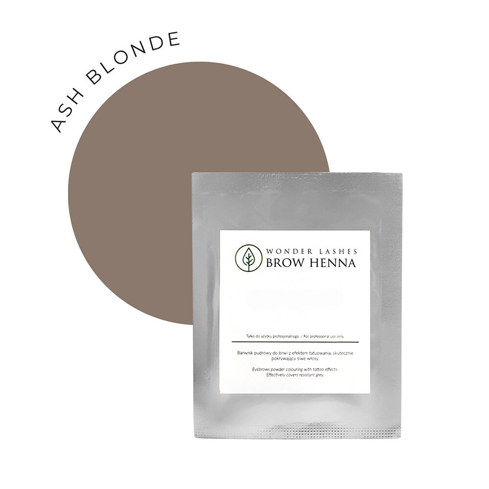 Wonder Lashes Brow, Хна, Пепельный блондин, 1 пакетик
Wonder Lashes Brow, Хна, Пепельный блондин, 1 пакетик