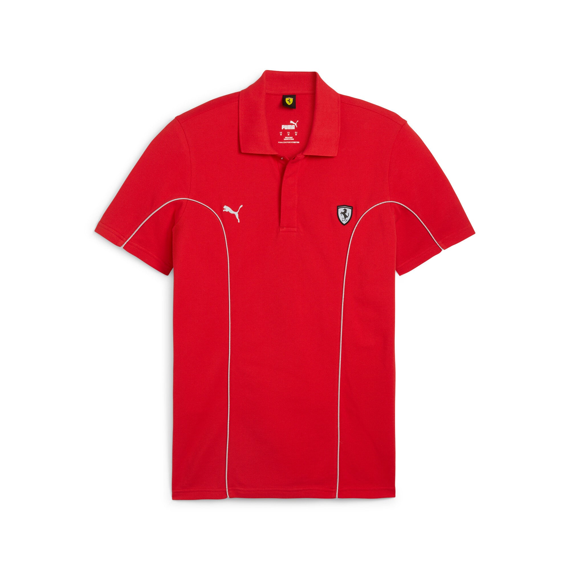 Мужская футболка-поло PUMA Scuderia Ferrari Style Motorsport, цвет rosso corsa
Мужская футболка-поло PUMA Scuderia Ferrari Style Motorsport, цвет rosso corsa