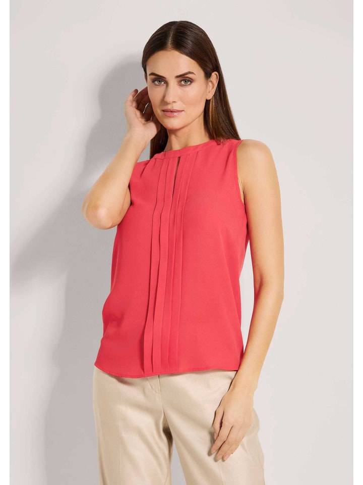 MADELEINE Блузка без рукавов, красная, без застежек
MADELEINE Блузка без рукавов, красная, без застежек