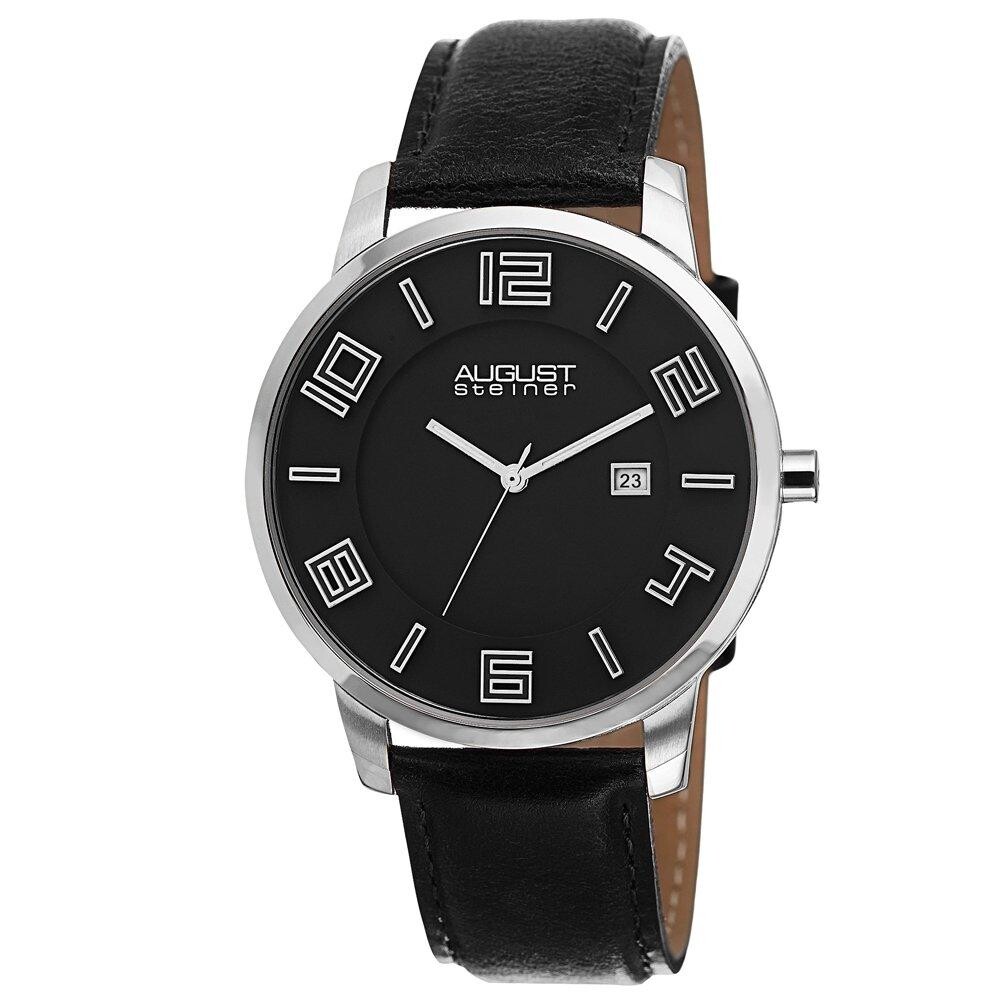 AS8108 Повседневные часы в круглом корпусе August Steiner, черный
AS8108 Повседневные часы в круглом корпусе August Steiner, черный