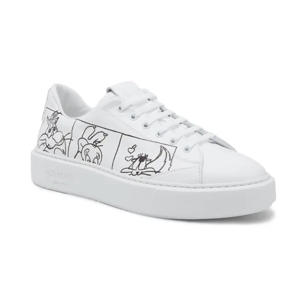 Кожаные кроссовки Iceberg, белый
Кожаные кроссовки Iceberg, белый