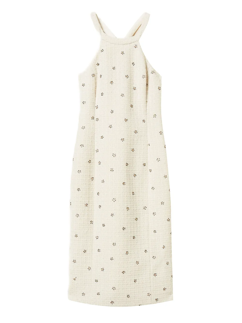 Платье миди с цветочной вышивкой TWINSET, белый
Платье миди с цветочной вышивкой TWINSET, белый