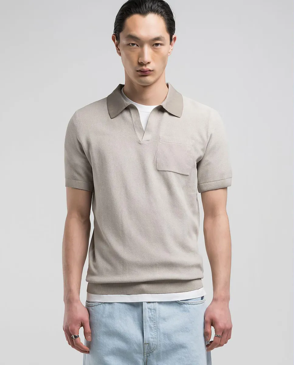 Мужская футболка с коротким рукавом и воротником поло Replay, бежевый
Мужская футболка с коротким рукавом и воротником поло Replay, бежевый