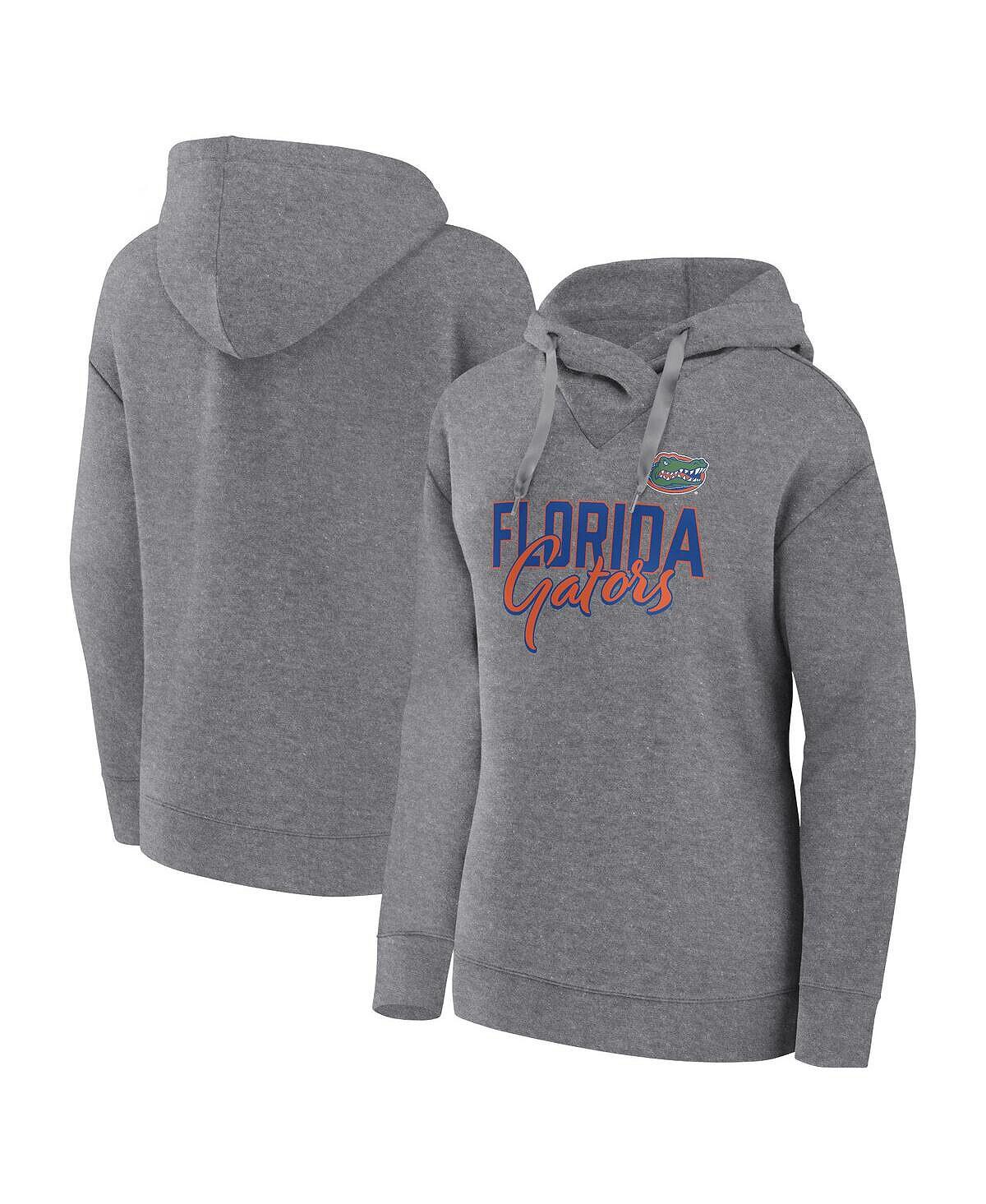 Женский пуловер с капюшоном с логотипом Heather Grey Florida Gators Script Favorite Fanatics
Женский пуловер с капюшоном с логотипом Heather Grey Florida Gators Script Favorite Fanatics