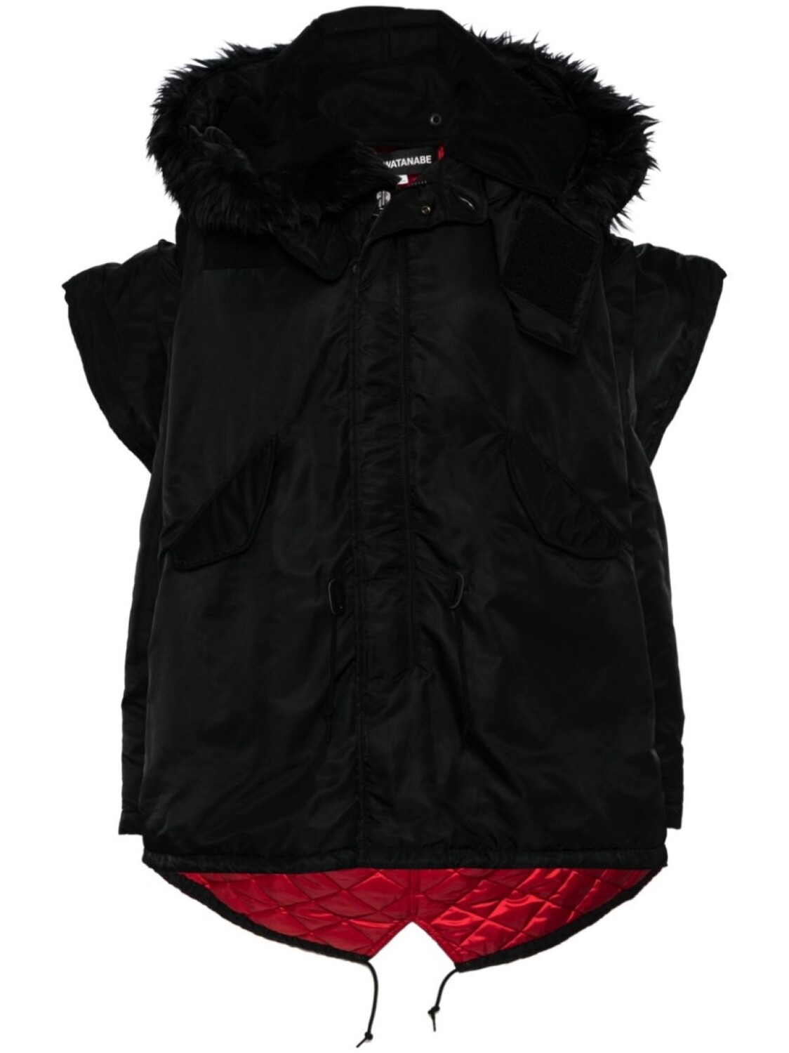 Пальто свободного покроя Junya Watanabe, черный
Пальто свободного покроя Junya Watanabe, черный