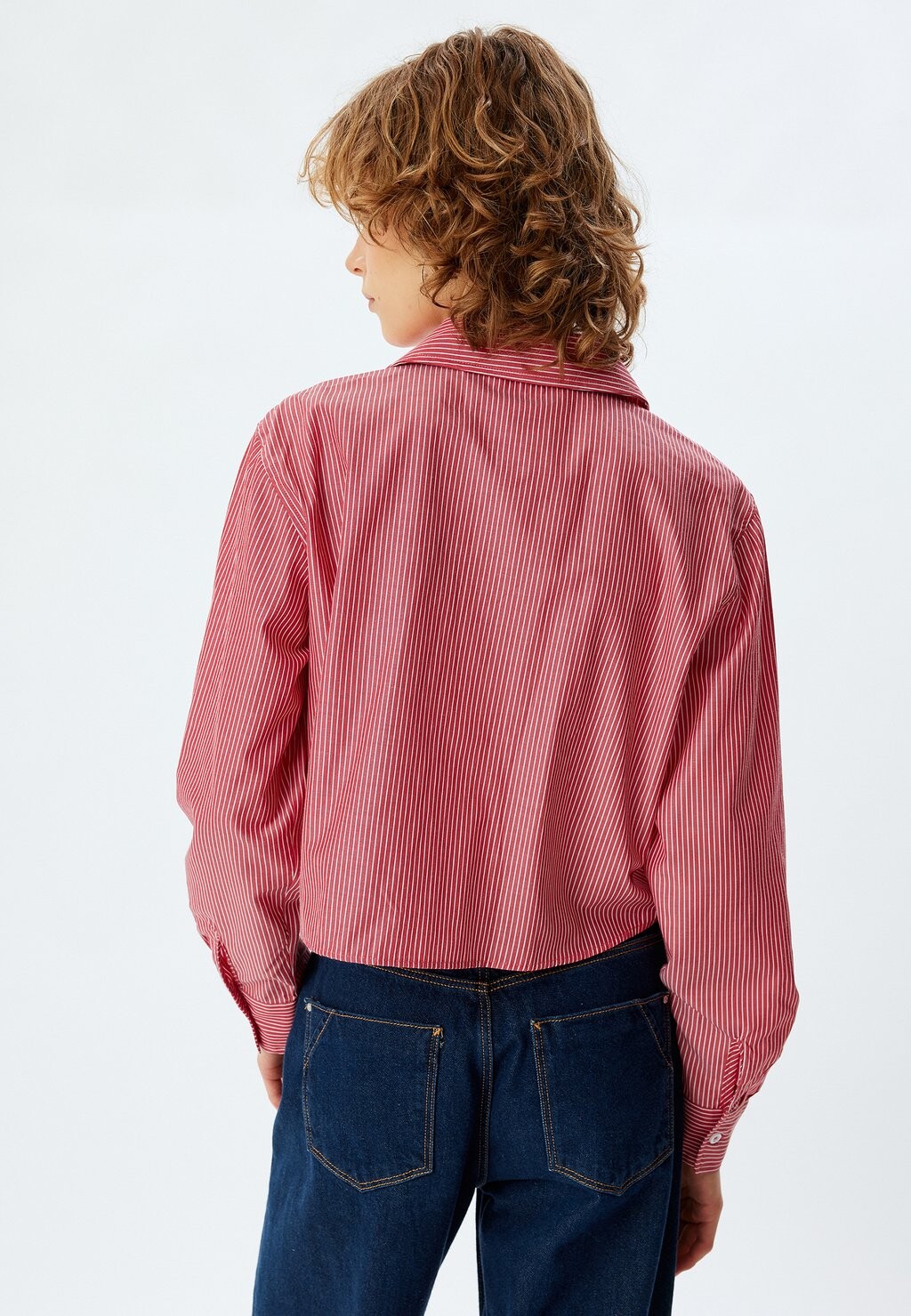 Блузка на пуговицах CROP Koton, красный
Блузка на пуговицах CROP Koton, красный