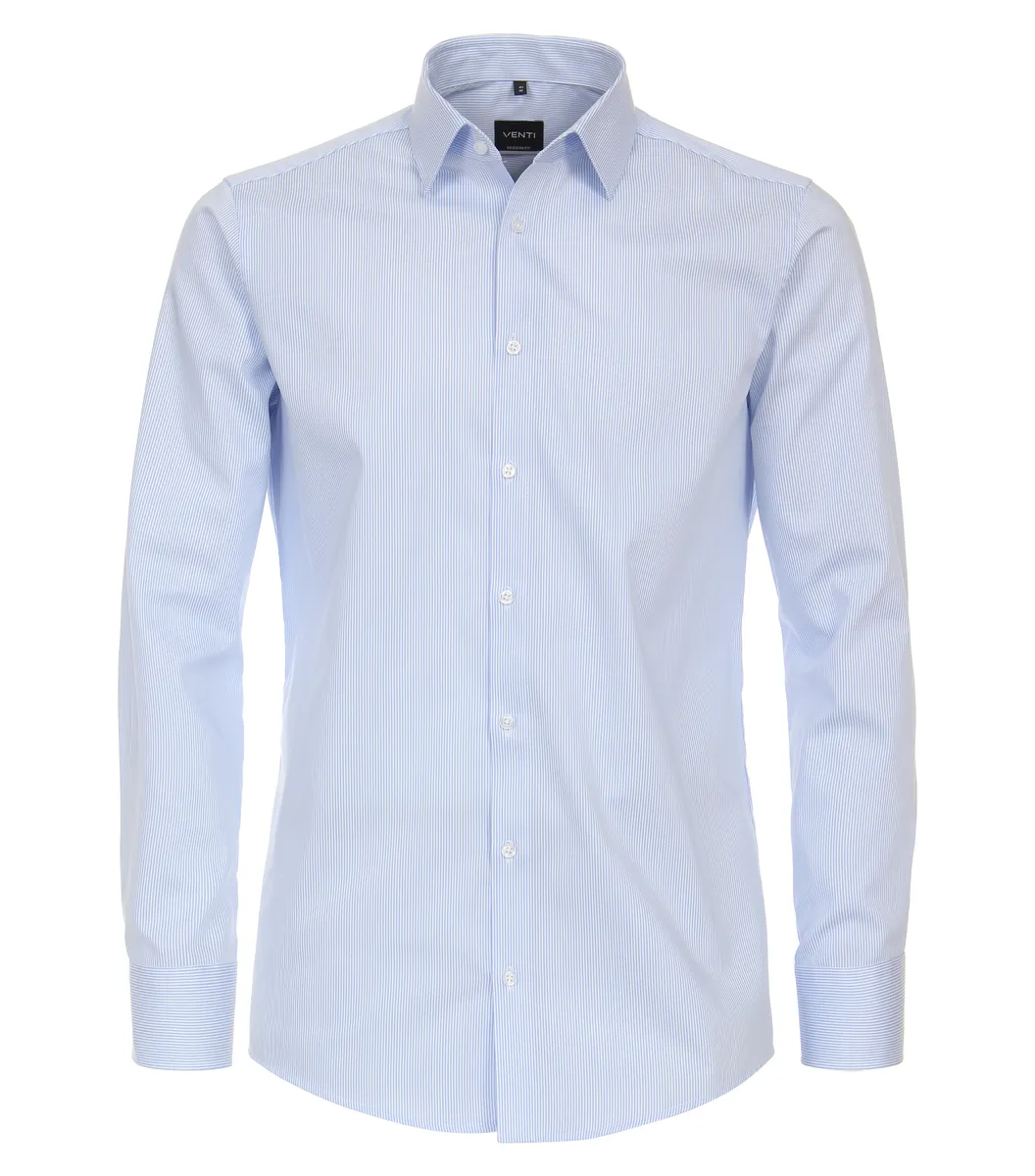 Деловая рубашка VENTI "Деловая рубашка VENTI в полоску", голубой
Деловая рубашка VENTI "Деловая рубашка VENTI в полоску", голубой